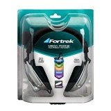 Fone de Ouvido Multimídia hs310 Preto/Prata Fortrek